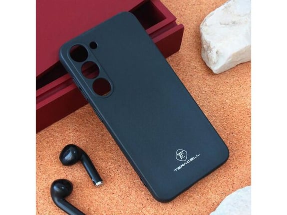 Maska Skin Silikon za Samsung S23 Plus/ S916B mat crna.