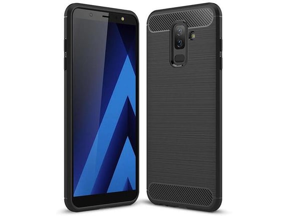 Maska Silicone Defender za Samsung J8/ J810F (2018) (EU Verzija) crna.