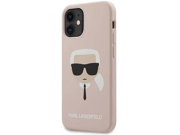 Maska Karl Lagerfeld za iPhone 12 mini pink.