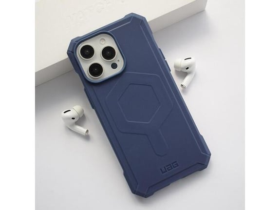 Maska Uag Essential Armor Mag Case za iPhone 15 Pro Max plava