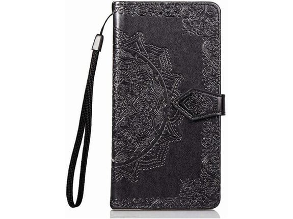 Maska na preklop Arabesque flip za iPhone X/ XS crna.