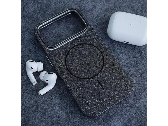 Maska Mag Case Fashion Glitter za iPhone 17 Pro Max crna