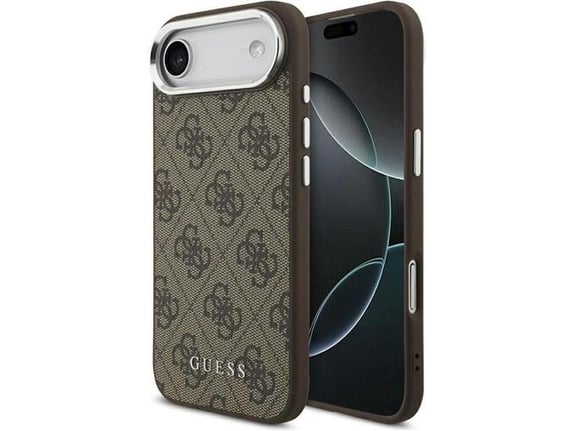 Maska Guess Hardcase 4G Classic Logo MagSafe za iPhone Air braon