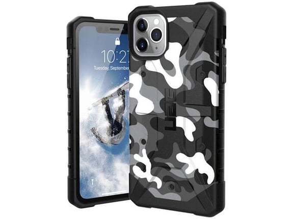Maska UAG Pathfinder Camo za iPhone 11 Pro crno bela