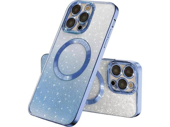 Maska Mag Case Electroplated za iPhone 16 Pro plava