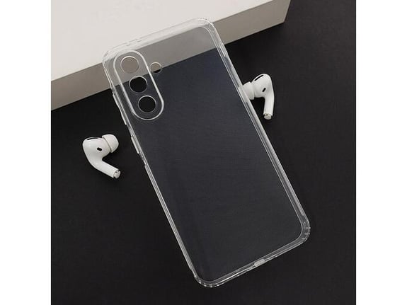 Maska Skin Silikon with pluggy za Samsung A36 5G/ A366B transparent