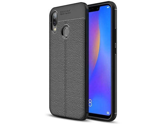 Maska Elegant man exclusive za Huawei P Smart Plus// Nova3i crna.