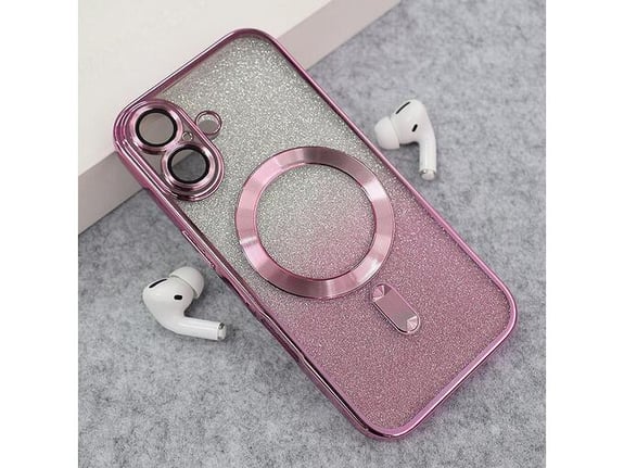 Maska Mag Case Electroplated za iPhone 17 roze