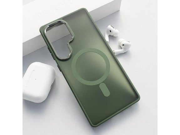 Maska Mag Case Candy Shield za Samsung S25 Ultra/ S938B tamno zelena