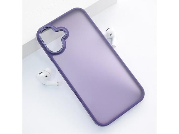 Maska Candy Shield za iPhone 16 Plus ljubicasta