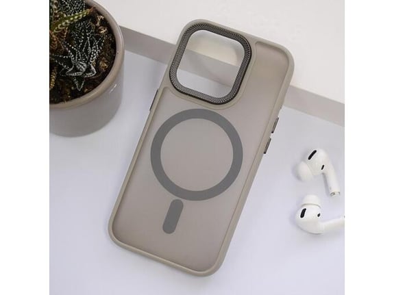 Maska Candy Shield Mag Case za iPhone 16 Pro siva