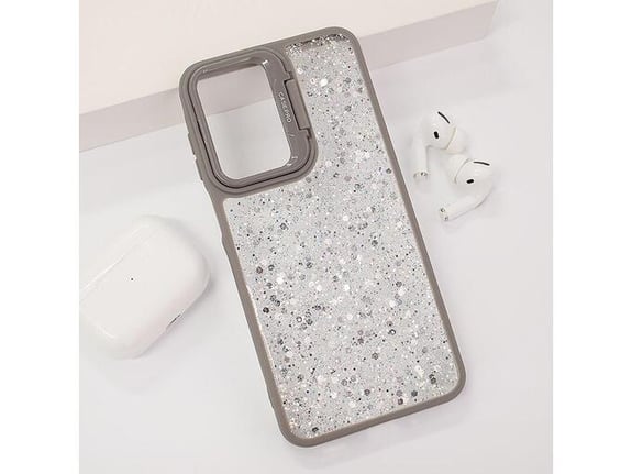 Maska Crystal Dots za Samsung A16 5G/ A166B siva