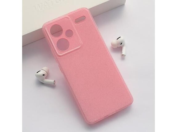 Maska Flash Crystal za Xiaomi Redmi Note 13 Pro Plus (EU) 5G roze.