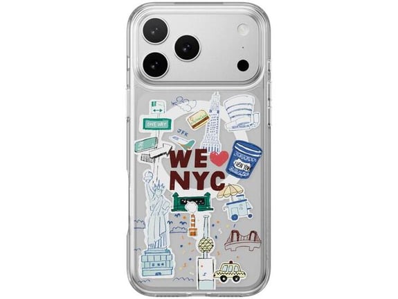 Maska Mag Case SwitchEasy Pattern New York za iPhone 17 Pro