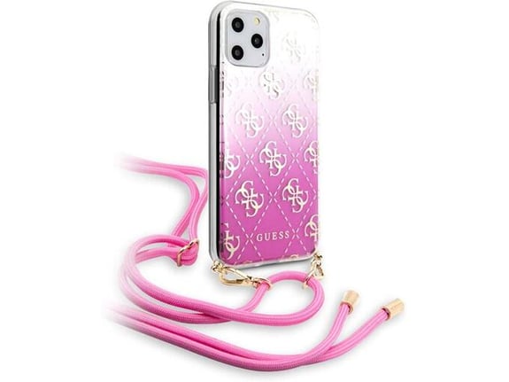 Maska Guess Faceplate za iPhone 11 Pro pink.