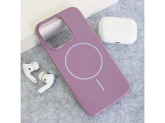 Maska Mag Case Nanobeats za iPhone 15 Pro ljubicasta