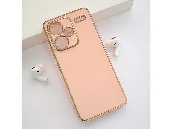 Maska Fresh Electroplated za Xiaomi Redmi Note 13 Pro Plus 5G pink