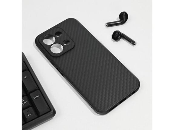 Maska Carbon fiber za Xiaomi Redmi 15C (173mm) crna