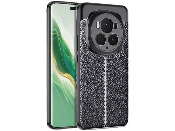 Maska Elegant man exclusive za Honor Magic 6 Pro 5G crna.