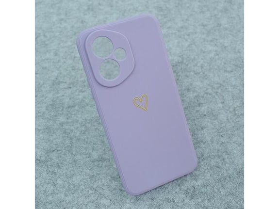 Maska Golden Heartbeat za Honor 400 ljubicasta