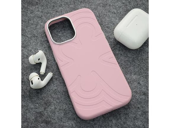 Maska Mag Case Abstract Flow za iPhone 17 cherry blossom pink