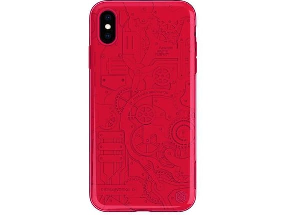 Nillkin Machinery za iPhone XS Max crveni.