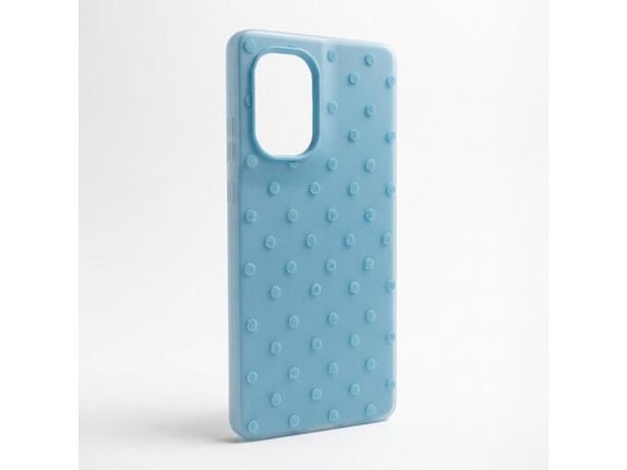Maska Candy Dots za Motorola Edge 50 Fusion plava