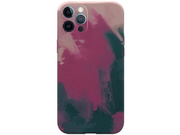 Maska Water Paste za iPhone 12 Pro roze.