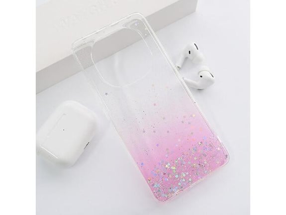 Maska Stardust za Xiaomi Redmi Note 14 Pro 5G pink