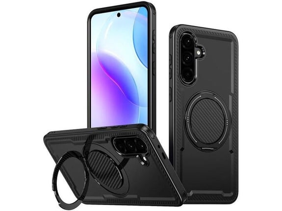Maska Ring Armor Mag Case za Samsung A17 5G/ A175F crna