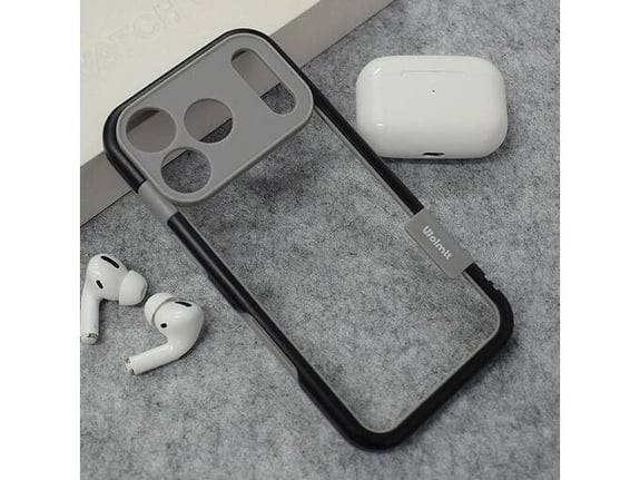 Maska Wolmtt bumper za iPhone 17 Pro Max crna