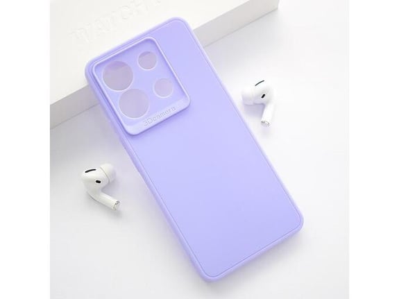 Maska 3D Camera za Xiaomi Redmi Note 13 Pro 5G (EU) ljubicasta