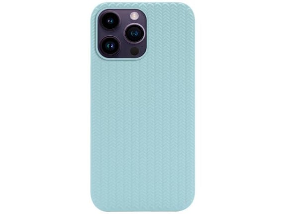 Maska Knit za iPhone 14 Pro mint.