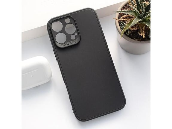 Maska 3D Camera za iPhone 16 Pro Max crna