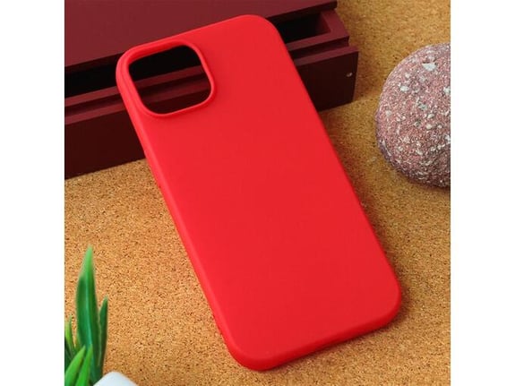 Maska Giulietta za iPhone 15 Plus mat crvena.