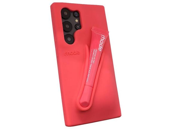 Maska Rhode LIP CASE + LIP TINT za Samsung S23 Ultra/ S918B guava spritz