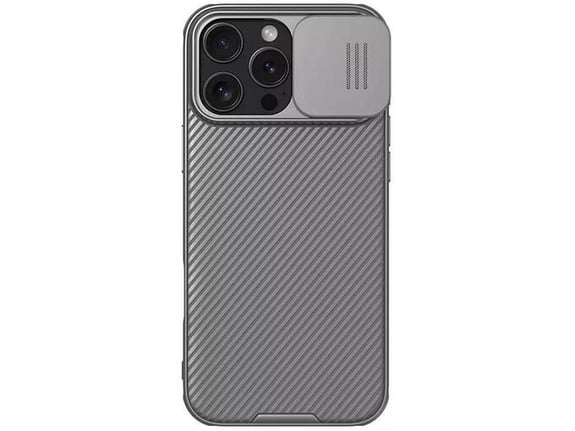 Maska Nillkin CamShield Pro za iPhone 16 Pro Max titanijum siva