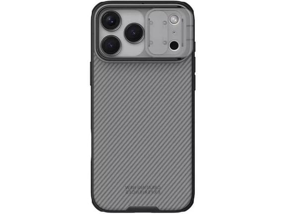 Maska Nillkin CamShield Pro za iPhone 17 Pro Max transparent crna