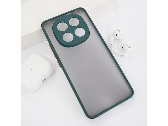 Maska Matte za Xiaomi Redmi Note 14 Pro Plus 5G pacifik zelena