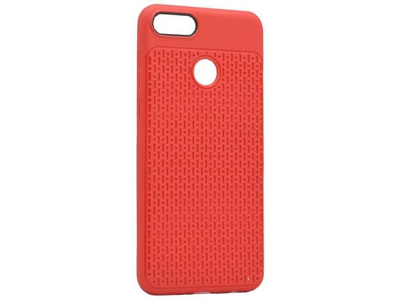 Maska Grid za Huawei Y9 (2018) crvena