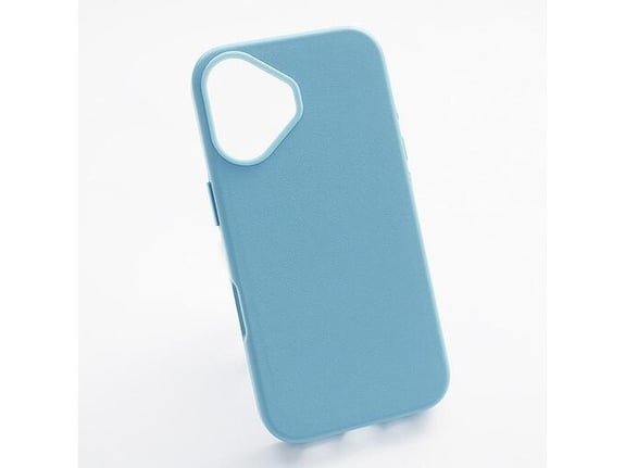 Maska Beautiful Shine Leather za iPhone 16 plava