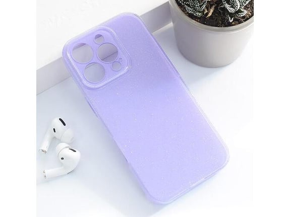 Maska Flash Crystal za iPhone 16 Pro Max ljubicasta