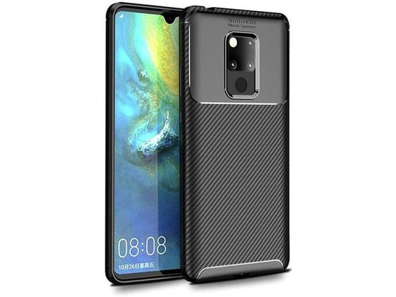 Maska Carbon Defender za Huawei Mate 20 X crna.