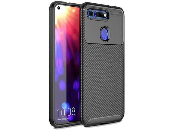 Maska Carbon Defender za Huawei View 20 crna.