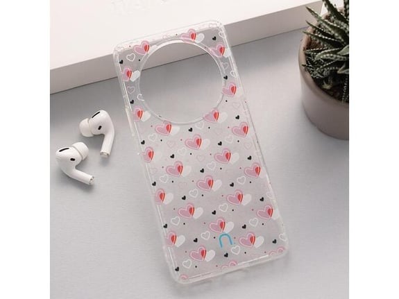 Maska Nanobit Print za Honor Magic 6 Lite/ X9b 5G Hearts.