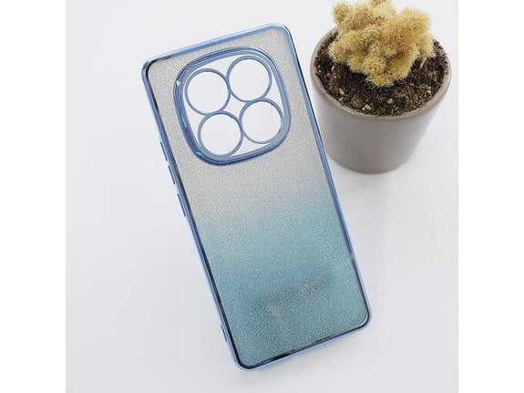 Maska Shiny Frame za Xiaomi Redmi Note 14 Pro 5G (EU) plava