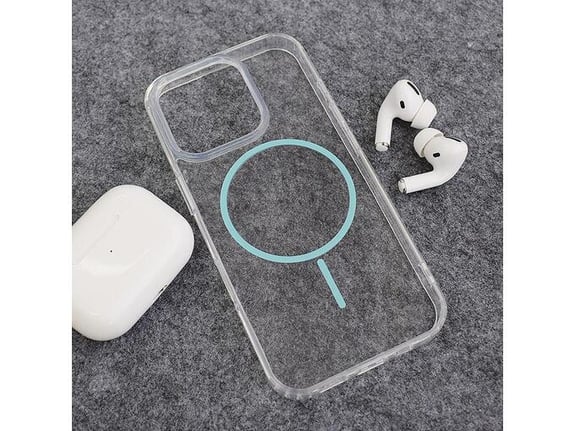 Maska Mag Case Clear Slim za iPhone 16 Pro plava