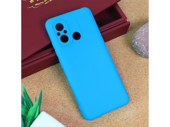 Maska Giulietta za Xiaomi Redmi 12C mat svetlo plava.