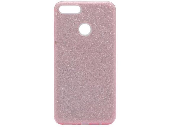 Maska Crystal Dust za Huawei Y9 (2018) pink.
