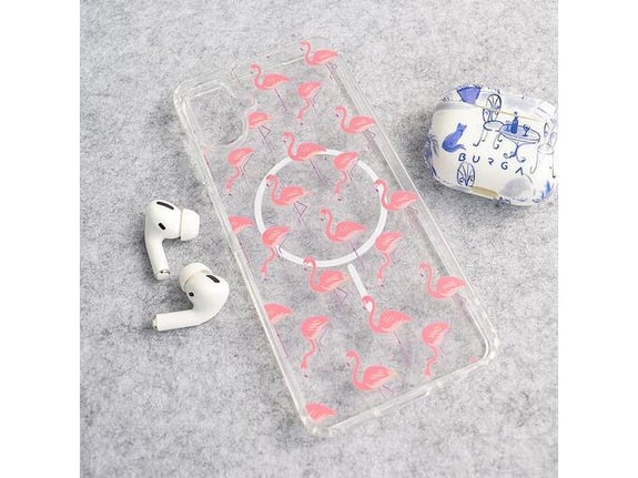 Maska Mag Case Nanobit Print za Samsung A06/ A065F Tropical Flamingos